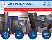 Tablet Screenshot of casedesigncorp.com